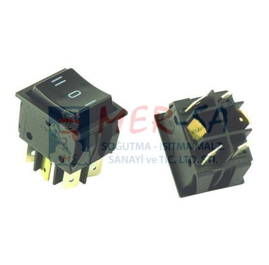 Geniş Işıksız  Anahtar 1-0-2 (Yaylı)