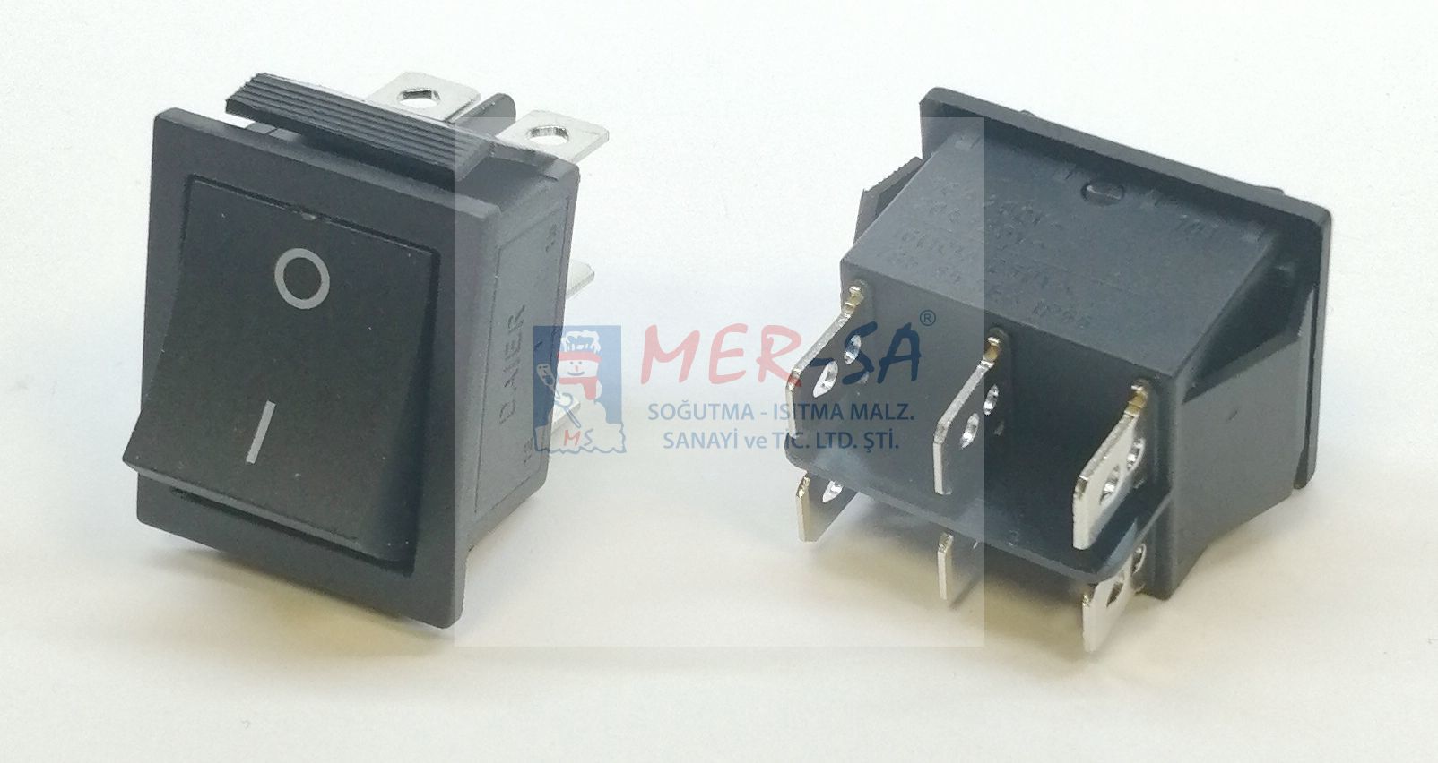 Geniş Işıksız Anahtar 6 Bacaklı