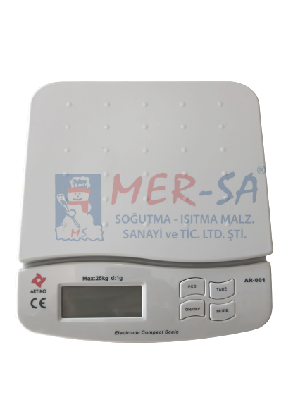 Gaz Terazisi Hassas 25 KG R600 25 KG