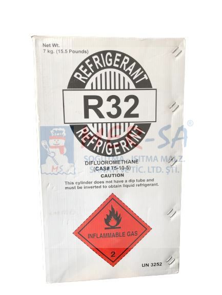 R-32 Refrigerant Soğutucu Gaz 7 kg Net