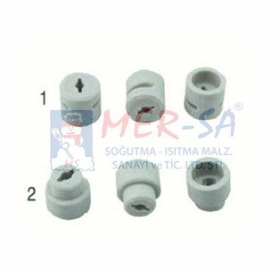 Cam Başlık Porseleni Düz 10 mm