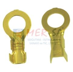 Delikli Terminal Metrik 4 Sarı