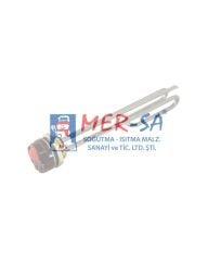 Güneş Enerjisi Rezistansı Termostatlı Kıvrık 2500W 30cm