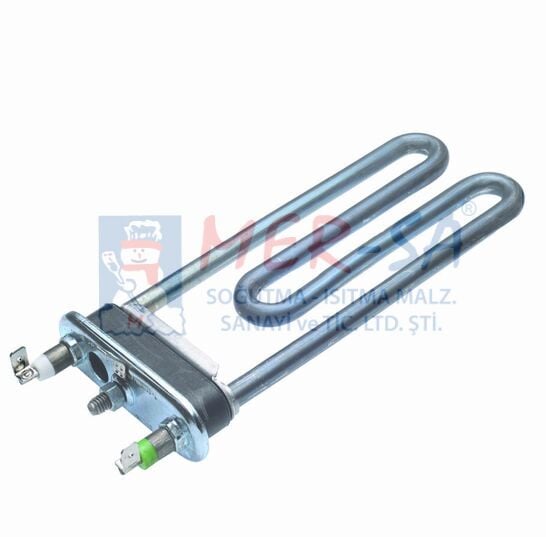 Çamaşır Makinesi Rezistansı 220V 8,5Q CR-Nİ Delikli 2000 W 30 CM