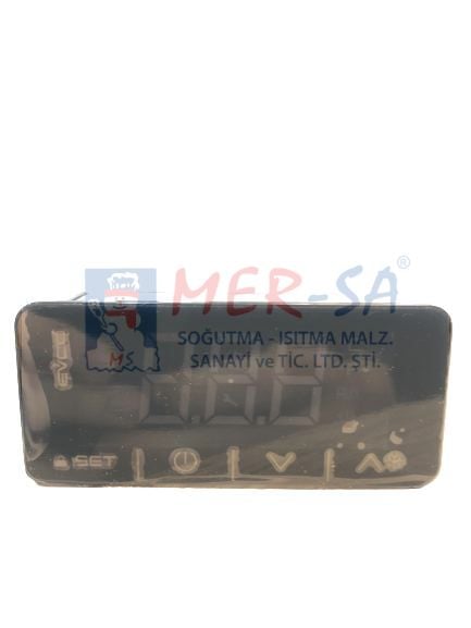 Dijital Termostat Evco EV3X21N7VXRX03 Tek Sensör (NTC)