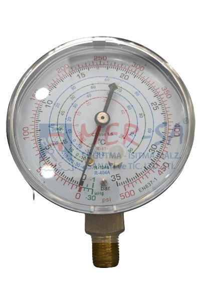 Gaz Saati (Manometre) R134 Alçak Basınç CH-M250