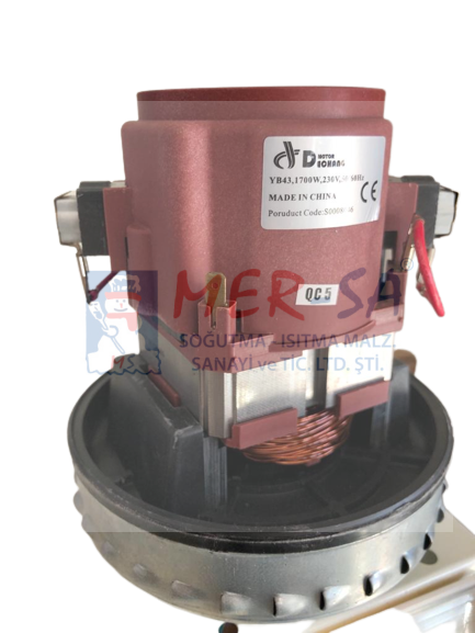 Süpürge Motoru YB43 Arçelik Islak Kuru 1700W