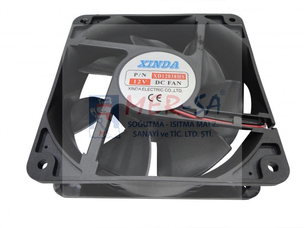 Fan Kare 120 X 120 X 38 12 VOLT (DC)